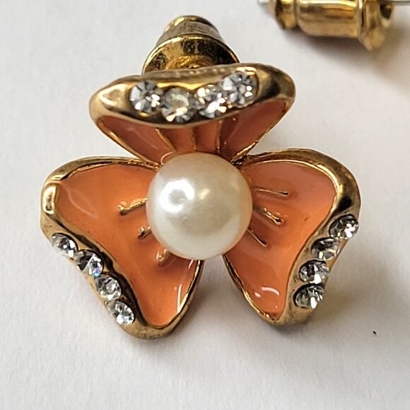 Orange Mini Earrings - Picture 6 of 9